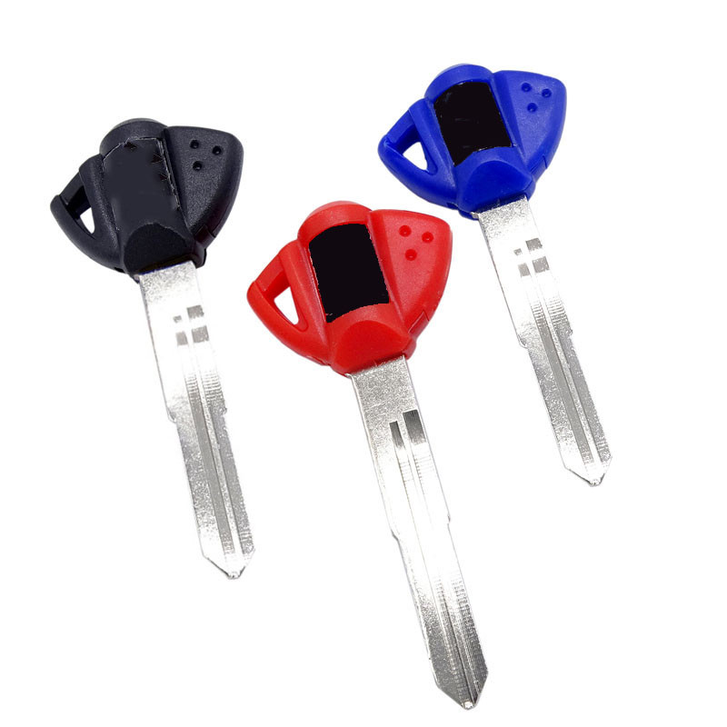 Lamă netăiată pentru cheie pentru motocicletă pentru Suzuki GSXR600 750 1000 1300 SV650 1000 Cheie pentru motocicletă netăiată cu lamă Negru/Roșu/Albastru
