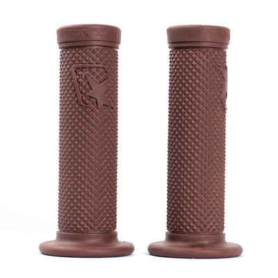 mâner moto retro piese scuter clasice vintage 7/8" 22mm bară de mâner de motocicletă pentru ghidon de motocicletă din cauciuc cafe racer