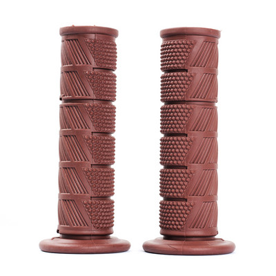 mâner moto retro piese scuter clasice vintage 7/8" 22mm bară de mâner de motocicletă pentru ghidon de motocicletă din cauciuc cafe racer