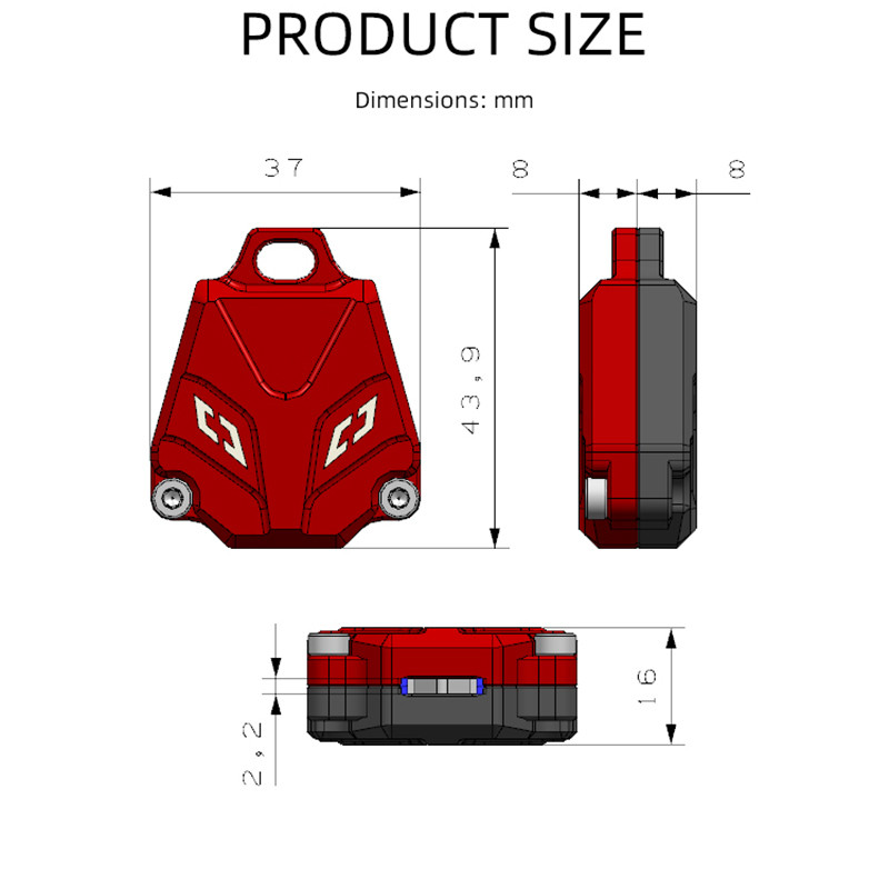 Piese de modificare a carcasei de cheie pentru motociclete JWOPR pentru Yamaha YZF XJR1300 FJR1300 MT09 MT07 XJ6 Tmax FZ8 R3 R1 R6 FZ1 FZ4 FZ6 XT 660