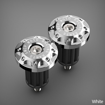 2PCS CNC metalne ručke, ručke, ručke, ručke, univerzalne za 16-18 mm motociklističke ručke, protuuteg, utikač, klizni dodaci za motocikl
