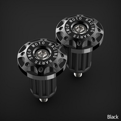 2PCS CNC metalne ručke, ručke, ručke, ručke, univerzalne za 16-18 mm motociklističke ručke, protuuteg, utikač, klizni dodaci za motocikl