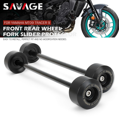 MT09 2021 első hátsó tengely villa ütközés csúszka YAMAHA MT-09 Tracer 900 9 GT 2022 2023 motorkerékpár kerékagy ütközésgátló blokkjához