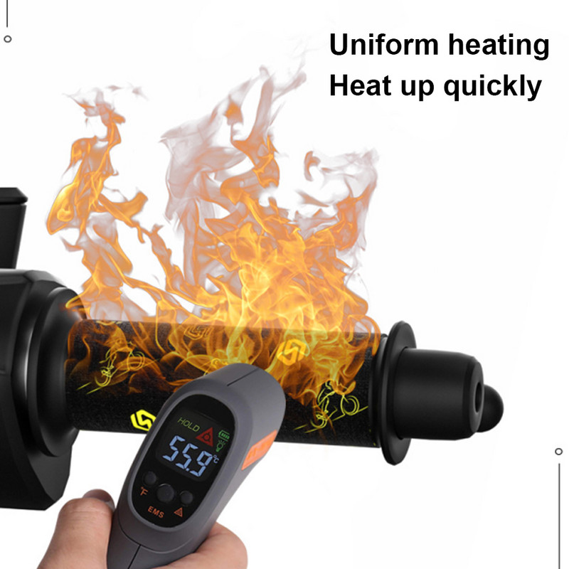 12V motociklo šildomos rankenos rankena elektrinė karštai šildomos rankenos vairo šildytuvas keturračio dviračio vairo šildytuvai rankenos rankena