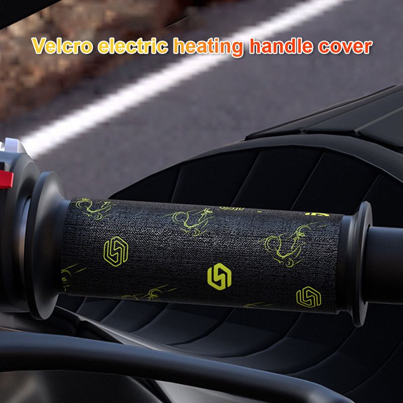 12V motociklo šildomos rankenos rankena elektrinė karštai šildomos rankenos vairo šildytuvas keturračio dviračio vairo šildytuvai rankenos rankena