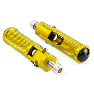 Suporturi pentru picioare pentru motociclete Rearset Suport pentru picioare pentru biciclete de curse Pedale M8 pliabile Suporturi din aluminiu universale