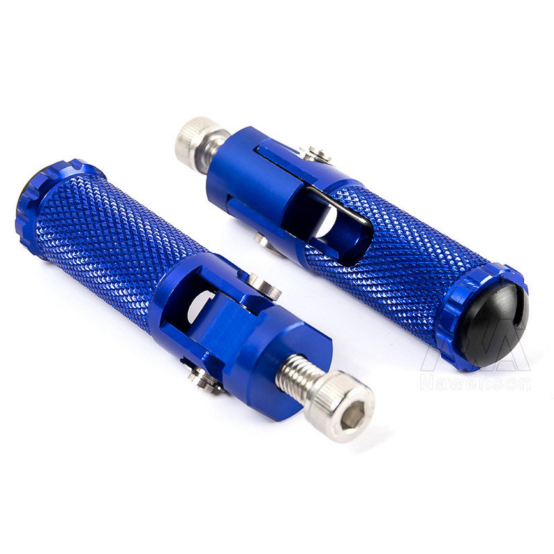 Suporturi pentru picioare pentru motociclete Rearset Suport pentru picioare pentru biciclete de curse Pedale M8 pliabile Suporturi din aluminiu universale