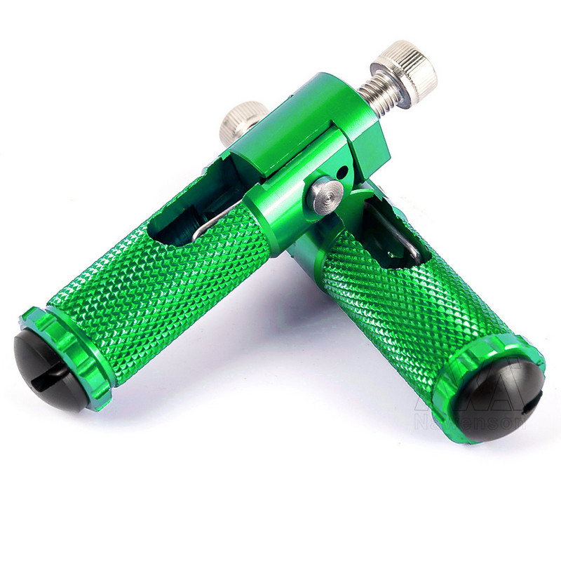 Suporturi pentru picioare pentru motociclete Rearset Suport pentru picioare pentru biciclete de curse Pedale M8 pliabile Suporturi din aluminiu universale