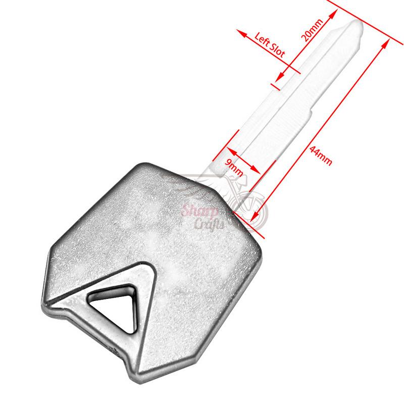 Cheie goală Lamă netăiată pentru Kawasaki ZZR250 400 600 1100 1200 W800 NINJA 400R ZXR250 400 ER-6F ER-6N ZX6R 636 ZX-9R Versys 650