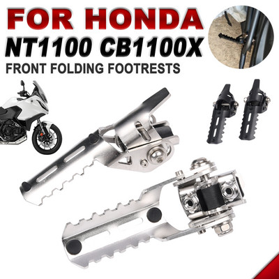 For HONDA NT1100 NT 1100 CB1100X CB 1100X Mootorrattatarvikud Maantee eesmised jalapulgad Kokkupandavad jalatoed 20mm-26mm klambrid