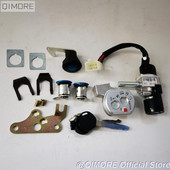 Set de chei/încuietori pentru comutator de aprindere cu 4 fire (Tip II) pentru trotinete chinezești Zoomer Ruckus Style Set de încuietori Icebear Maddog