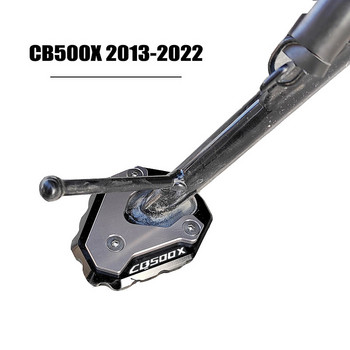CB500X Подложка за странична стойка за крака, плоча, стойка за уголемяване, удължител за поддръжка, подходящ за HONDA CB 500X CB500 X 2013-2021 2018 2019 2020