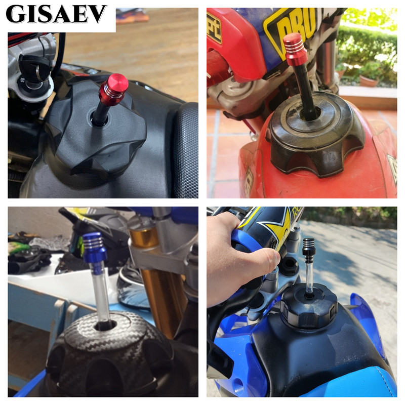 CNC резервоар за гориво Въздушен отвор Газова капачка Отдушник за масло за мотоциклет, мотокрос EXC EXCF SX SXF SXS XC XCR XCW XCF XCRF NXC MX SMR Ендуро