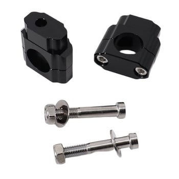 22mm 28mm CNC τιμόνι Fat Bar Mount Clamp Riser Motorcycle Universal For Harley Honda Yamaha Suzuki Kawasaki Offroad