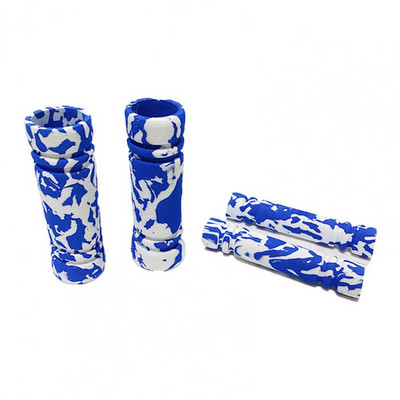 1 set Capacă pentru mânerul clapetei de accelerație Huse anti-alunecare pentru mânerul de frână Capaci universale moale din burete de camuflaj pentru pârghie de frână pentru motocicletă