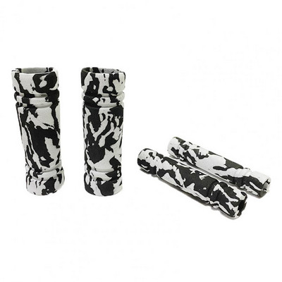 1 set Capacă pentru mânerul clapetei de accelerație Huse anti-alunecare pentru mânerul de frână Capaci universale moale din burete de camuflaj pentru pârghie de frână pentru motocicletă