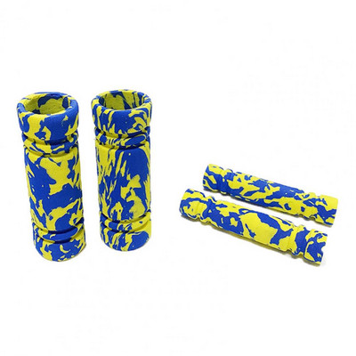 1 set Capacă pentru mânerul clapetei de accelerație Huse anti-alunecare pentru mânerul de frână Capaci universale moale din burete de camuflaj pentru pârghie de frână pentru motocicletă