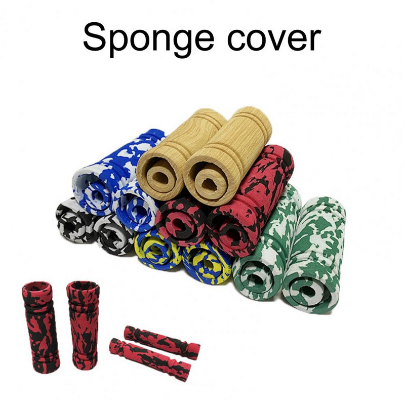 1 set Capacă pentru mânerul clapetei de accelerație Huse anti-alunecare pentru mânerul de frână Capaci universale moale din burete de camuflaj pentru pârghie de frână pentru motocicletă