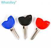 WhatsKey Chei noi pentru motociclete Cheie cu lamă netăiată pentru Vespa Piaggio 3VTE 125 GTS Fly 200 GTV VESPA GTS250 300 LX LXV LXS Piese de moto