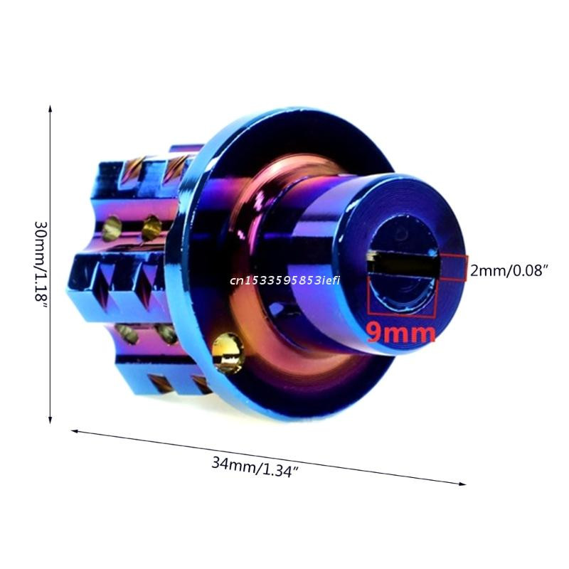 Motocicletă modificată pentru capac cheie CNC din aliaj de aluminiu pentru cheie pentagonală hexagonală universală decorativă pentru cheie pentru H