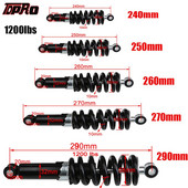 240/250/260/270/290mm Amortizor Motocicletă Protecție Suspensie Amortizor Spate 1200LBS Dirt Bikes nu hidraulice
