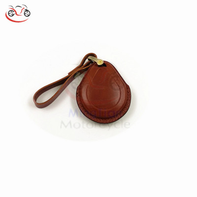 Husă cu cheie inteligentă realizată manual, din piele naturală, pentru brelocuri Harley Davidson X48 1200 Street Glide