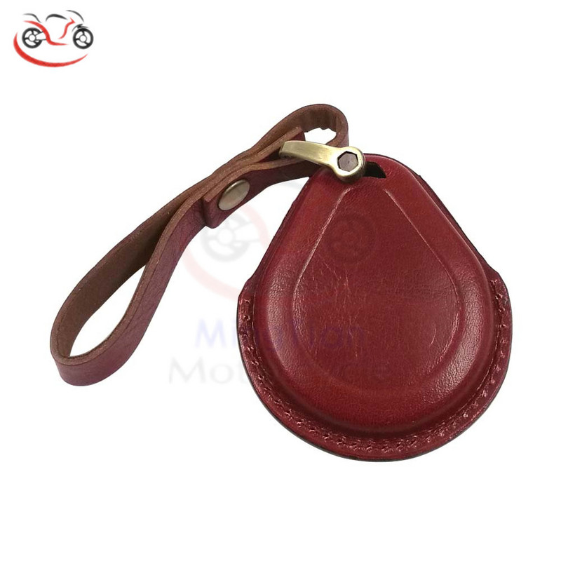 Husă cu cheie inteligentă realizată manual, din piele naturală, pentru brelocuri Harley Davidson X48 1200 Street Glide