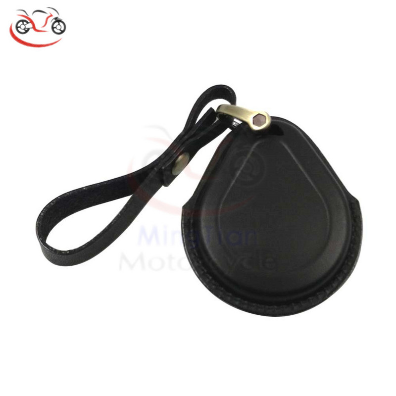 Husă cu cheie inteligentă realizată manual, din piele naturală, pentru brelocuri Harley Davidson X48 1200 Street Glide