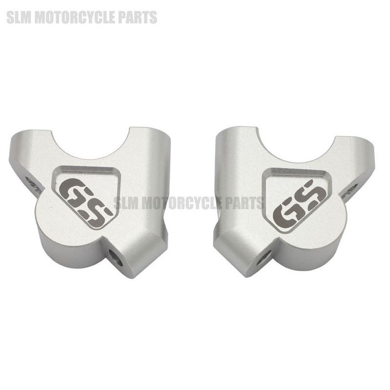 Pentru BMW ADV 2014-2019 R1200GS LC 2BUC 32mm Prelucrare CNC R 1200 GS R1250 GS Adaptor de prelungire a clemei de bară de ridicare a ghidonului cu șuruburi
