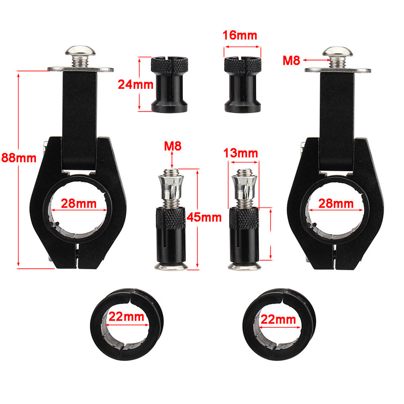 Apărător de mână pentru motocicletă Apărător de mână pentru KLX RMZ CRF YZF SX EXC XCW SMR Dirt Bike ATVS Motocross Enduro