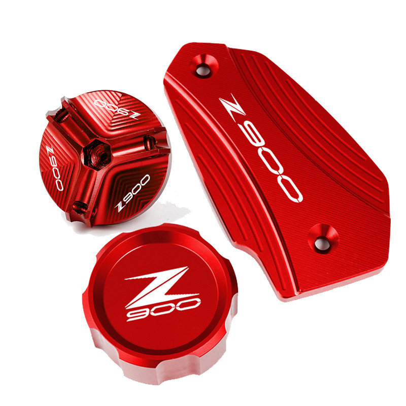 Kryt hlavnej nádržky brzdovej kvapaliny pre motocykel s CNC brzdovým valcom, uzáver plniaceho hrdla oleja pre KAWASAKI Z900 2017 2018 2019 2020 2021 2022 Z 900