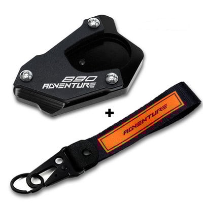 A KTM 790 Adventure RS 2020 890 Adventure R 2021 motorkerékpár-tartozékok Kickstand oldalsó állvány hosszabbítóhoz Nagyító alátét kulcstartó
