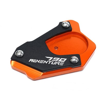 A KTM 790 Adventure RS 2020 890 Adventure R 2021 motorkerékpár-tartozékok Kickstand oldalsó állvány hosszabbítóhoz Nagyító alátét kulcstartó