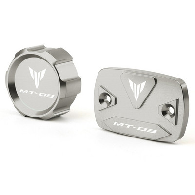 A YAMAHA MT03 MT-03 típushoz 2015-2018 2019 2020 2021 Motorkerékpár első hátsó fékfolyadékhenger főtartály fedél olajbetöltő sapka