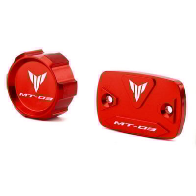 A YAMAHA MT03 MT-03 típushoz 2015-2018 2019 2020 2021 Motorkerékpár első hátsó fékfolyadékhenger főtartály fedél olajbetöltő sapka