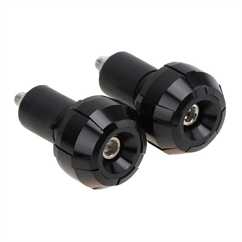 2x 7/8"-es 22 mm-es motorkerékpár kormányrúd markolat rúdvég csúszósapka dugó Univerzális kormányrúd végsúlyok markolat sapka Tartozékok