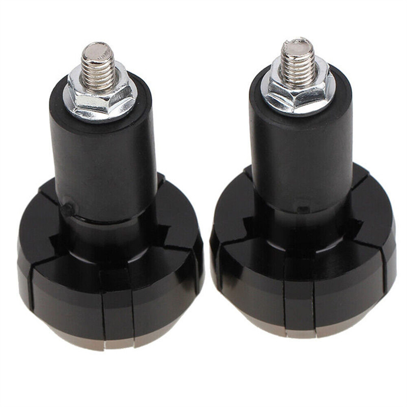 2x 7/8"-es 22 mm-es motorkerékpár kormányrúd markolat rúdvég csúszósapka dugó Univerzális kormányrúd végsúlyok markolat sapka Tartozékok