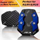 Pre YAMAHA R3/R15/R25 Bočný stojan, podpora pre motocykel, CNC bočný stojan, noha pre jednoduchý stojan, predĺženie topánok, príslušenstvo