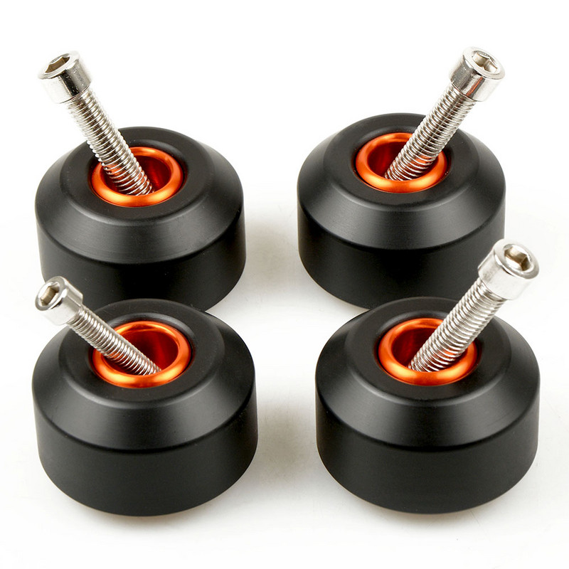 4-dielne ochranné prvky pre prednú a zadnú nápravu kolesa pre motocykel, posuvníky proti pádu, ochrana proti pádu pre Duke 125 200 250 390 RC 125 200 250 390