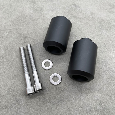 Yamaha YZF FZ6 FZ600 FAZER 2004-2008 típushoz Motorkerékpár Motor Tartozékok Alkatrészek Váz Csúszók Leeső ütközésvédők Fekete