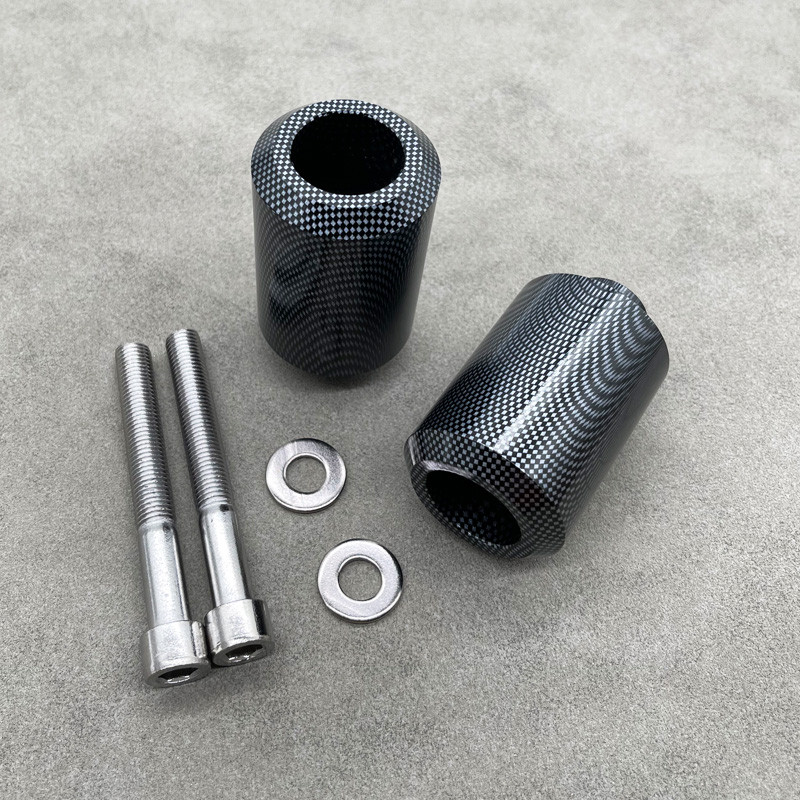 Yamaha YZF FZ6 FZ600 FAZER 2004-2008 típushoz Motorkerékpár Motor Tartozékok Alkatrészek Váz Csúszók Leeső ütközésvédők Fekete