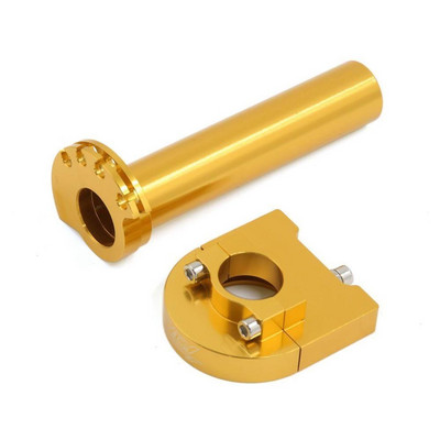 22 mm 7/8 palcové viacfarebné univerzálne CNC hliníkové akceleračné rukoväte plynu, otočné rukoväte pre motocykel, moped, skúter, bicykel