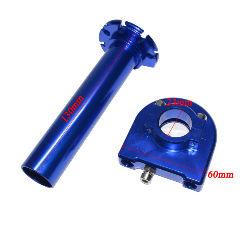 22 mm 7/8 palcové viacfarebné univerzálne CNC hliníkové akceleračné rukoväte plynu, otočné rukoväte pre motocykel, moped, skúter, bicykel