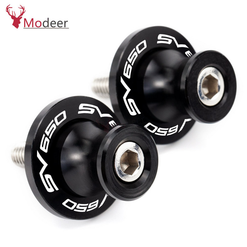 M8 Suzuki SV650 / S SV650S típusokhoz 1999-2003 2004 2005 2006 2007 2008 2009-2022 SV 650 Állványok Csavaros csúszkák Lengőkar orsók csúszka