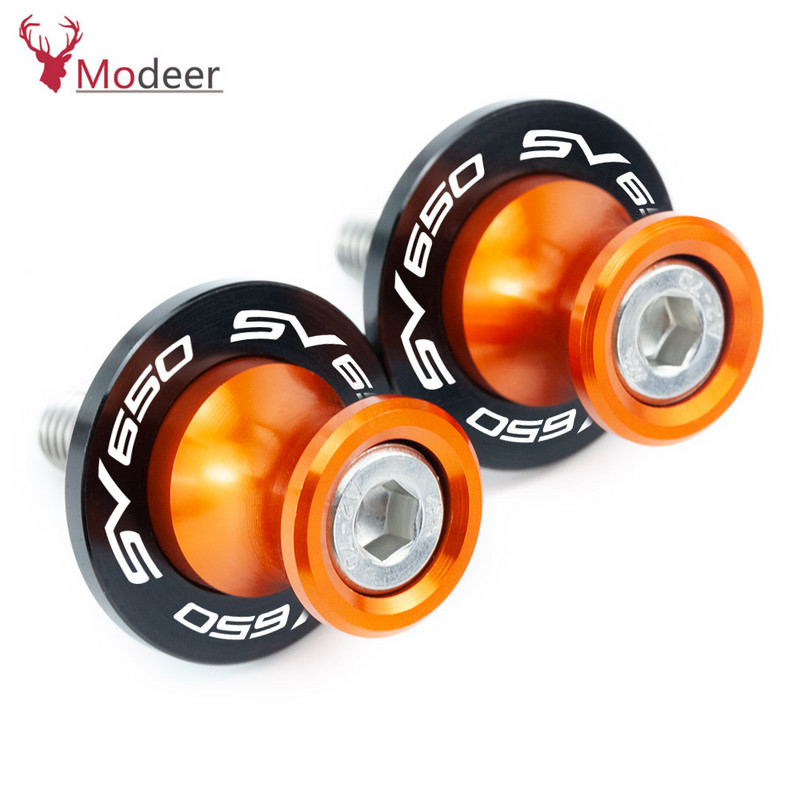 M8 Suzuki SV650 / S SV650S típusokhoz 1999-2003 2004 2005 2006 2007 2008 2009-2022 SV 650 Állványok Csavaros csúszkák Lengőkar orsók csúszka