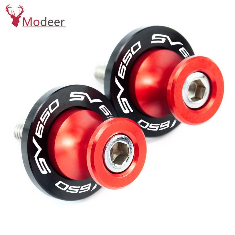 M8 Suzuki SV650 / S SV650S típusokhoz 1999-2003 2004 2005 2006 2007 2008 2009-2022 SV 650 Állványok Csavaros csúszkák Lengőkar orsók csúszka