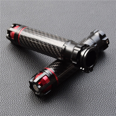 7/8 "22mm fibră de carbon mâner pentru motocicletă mâner pentru ghidon pentru Yamaha Suzuki Kawasaki Honda KTM Benelli Ducati CRF EXC YZF