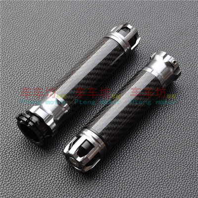 7/8 "22mm fibră de carbon mâner pentru motocicletă mâner pentru ghidon pentru Yamaha Suzuki Kawasaki Honda KTM Benelli Ducati CRF EXC YZF