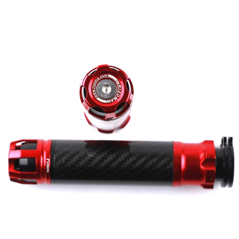 7/8 "22mm fibră de carbon mâner pentru motocicletă mâner pentru ghidon pentru Yamaha Suzuki Kawasaki Honda KTM Benelli Ducati CRF EXC YZF