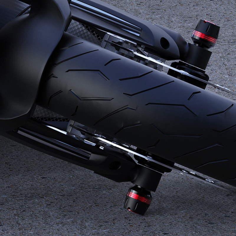 2 DB CNC alumínium első villakeret csúszó kerék motorkerékpár leesés elleni védelem ütközésgátló csésze dirt bike motorkerékpár tartozékok